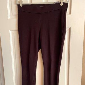 NYDJ Brown Knit Leggings  Sz 8,  w/LiftXTuck Slimming Tummy Panel